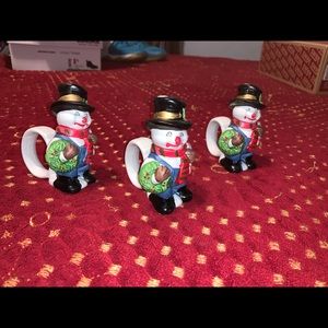 Snowmen Napkin Rings